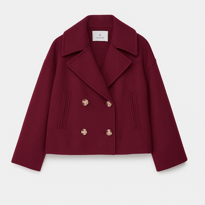 Veston Court Femme Taille Cintrée