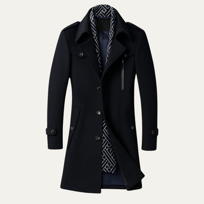 VogeLuxe | Caban court pour homme d'inspiration militaire 1