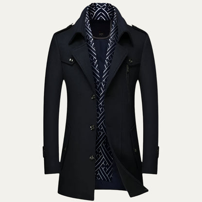 VogeLuxe | Caban court pour homme d'inspiration militaire 6