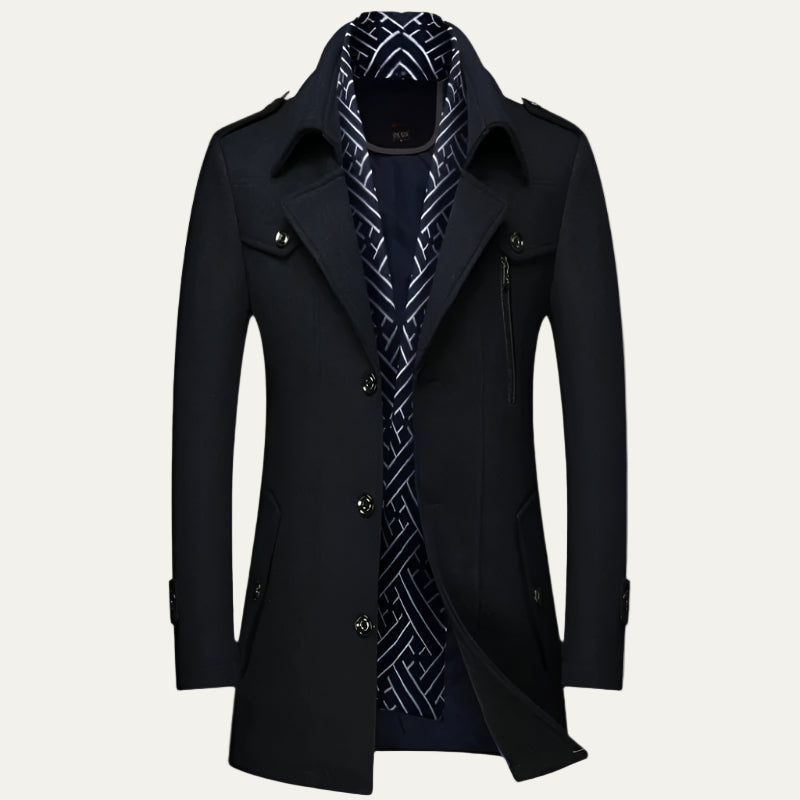 Caban court Homme Style Militaire Casual
