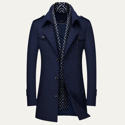 VogeLuxe | Caban court pour homme d'inspiration militaire 8