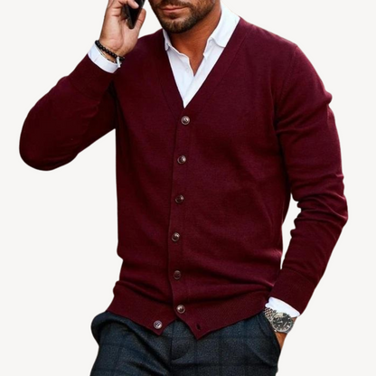 Cardigan Homme Classique en Laine - PanierRoyale