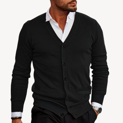 Cardigan Homme Classique en Laine