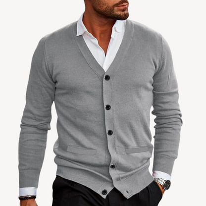 Cardigan Homme Classique en Laine