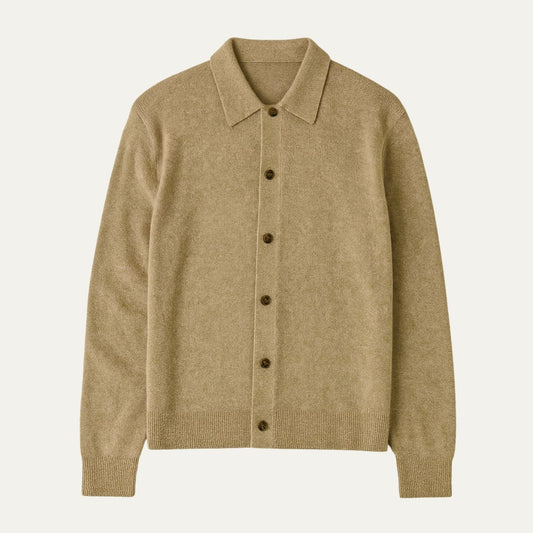 Cardigan Homme Classique en Laine Boutonné - PanierRoyale