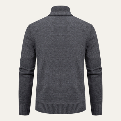 VogeLuxe | Cardigan géométrique moderne pour homme 1