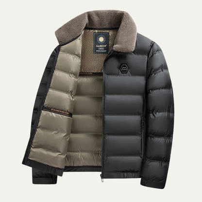 VogeLuxe | Doudoune à col sherpa pour homme 0