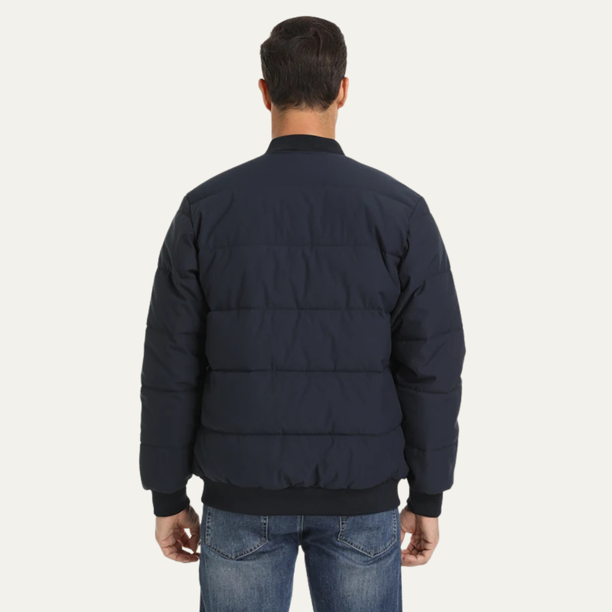 VogeLuxe | Doudoune bomber matelassée classique pour homme 2