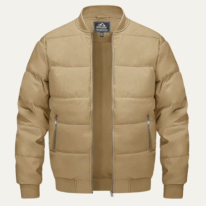 Blouson Matelassé Classique Homme Hiver Chauffant