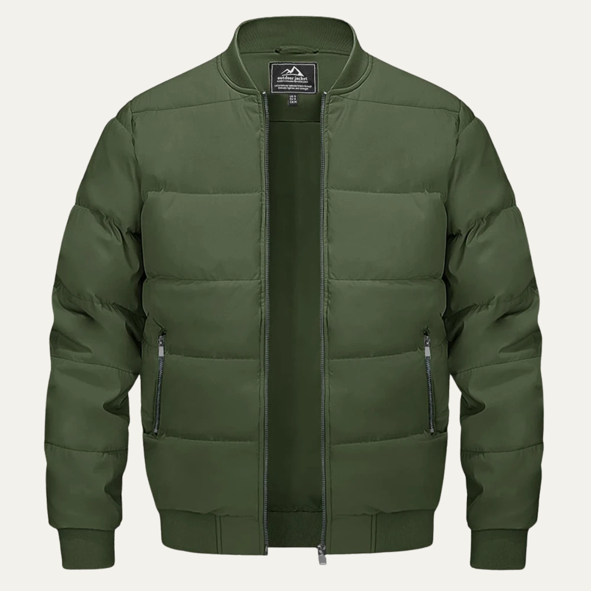Blouson Matelassé Classique Homme Hiver Chauffant