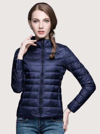 Veste hiver féminine cintrée et chaude