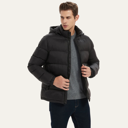 VogeLuxe | Doudoune classique pour homme, longueur taille 3
