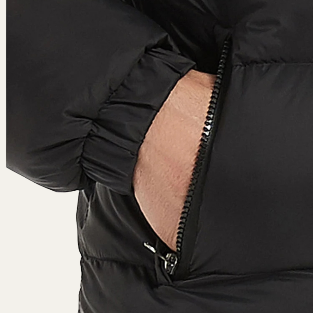 VogeLuxe | Doudoune classique pour homme, longueur taille 6