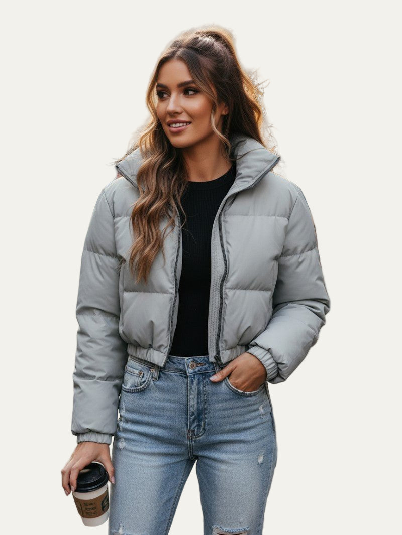 Doudoune Femme Courte et Chaude Hiver - PanierRoyale