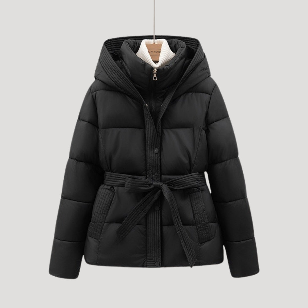 Blouson femme matelassé à capuche chaud hiver