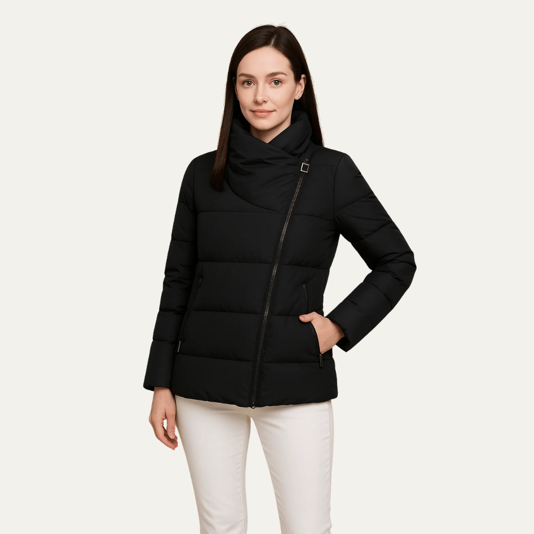 Veste femme courte et élégante hiver - PanierRoyale