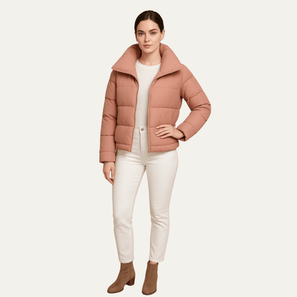 VogeLuxe | Doudoune courte moderne pour femme 2
