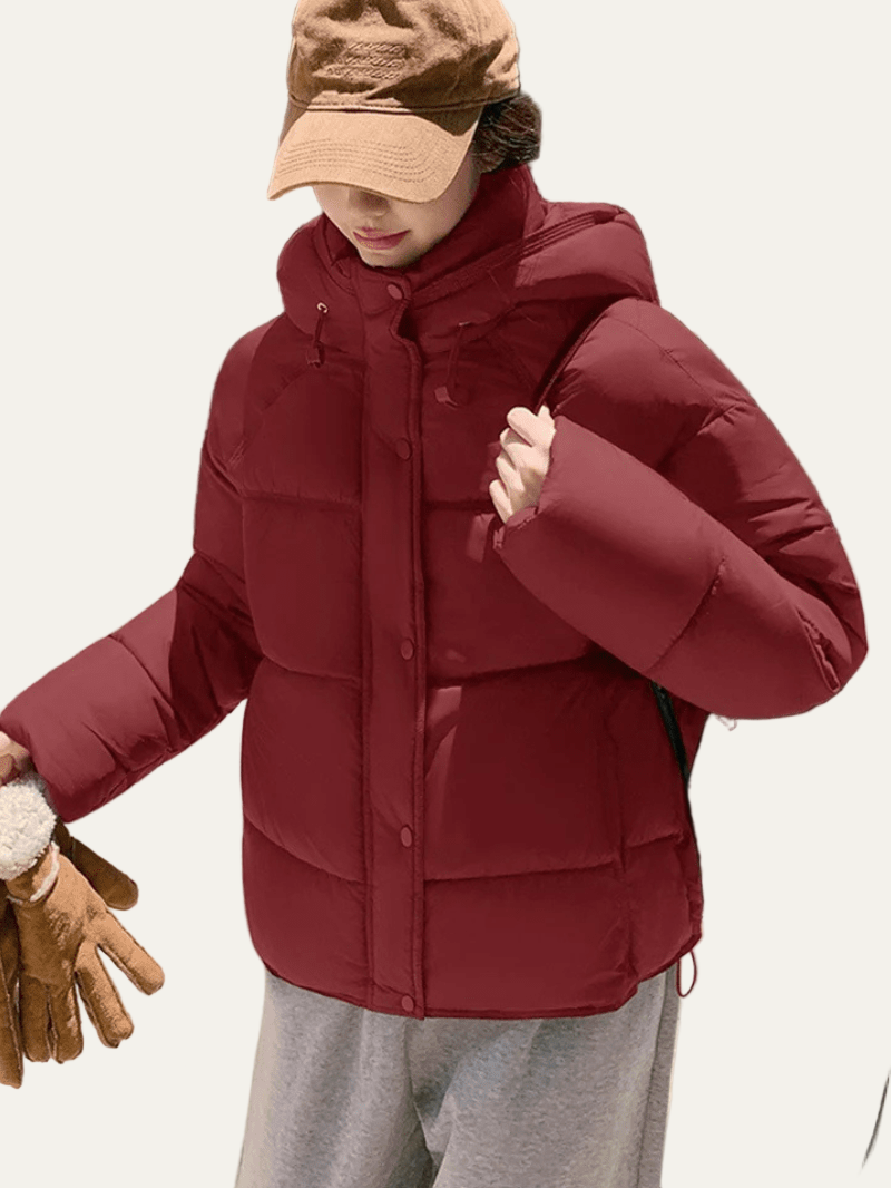 VogeLuxe | Doudoune courte oversize pour femme 7