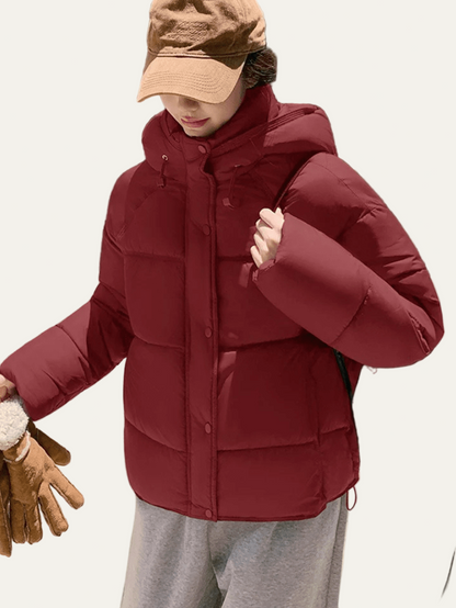 VogeLuxe | Doudoune courte oversize pour femme 7