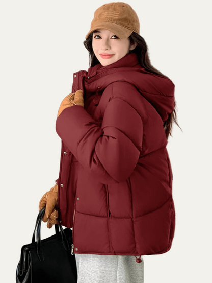 VogeLuxe | Doudoune courte oversize pour femme 8