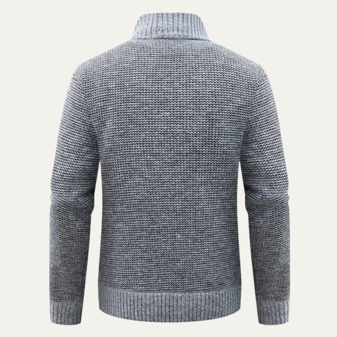 Doudoune en maille mixte - vue 2