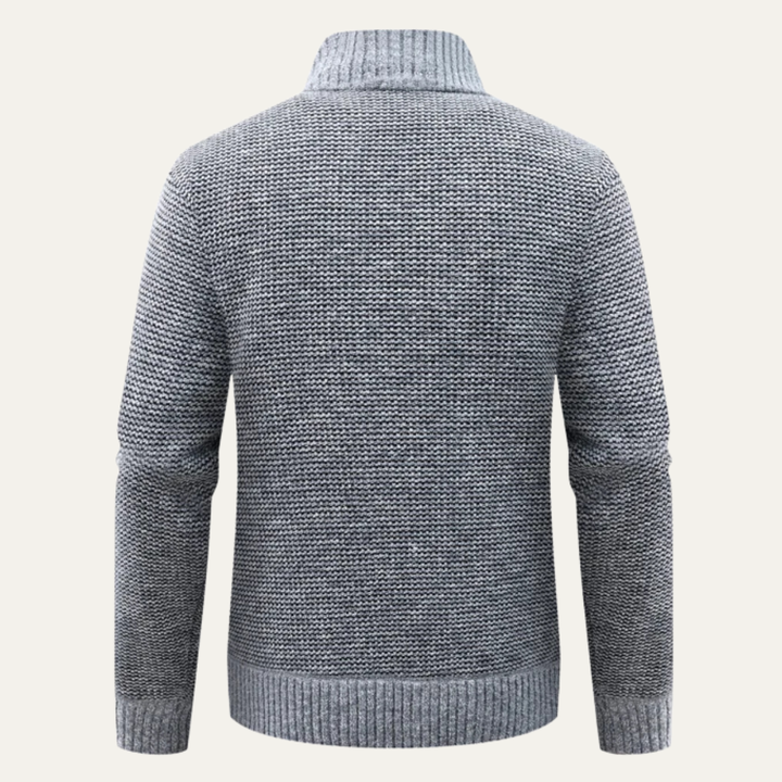 Doudoune en maille mixte - vue 2