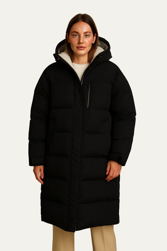 Doudoune femme longue et matelassée Oversize - PanierRoyale