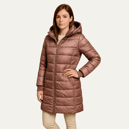 Parka femme hivernale matelassée à capuche - PanierRoyale