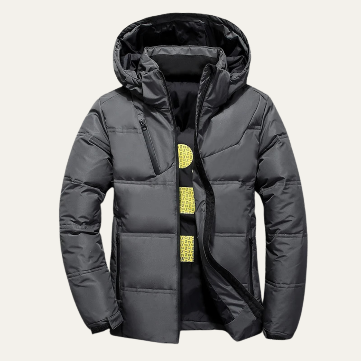 Parka hiver chaud et léger pour homme