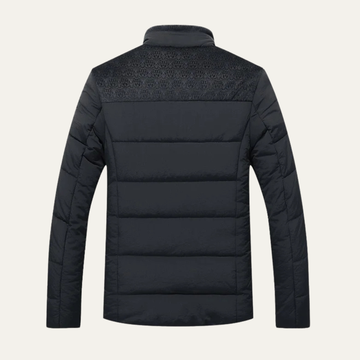VogeLuxe | Doudoune matelassée doublée en sherpa pour homme 1