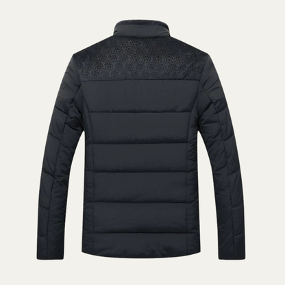VogeLuxe | Doudoune matelassée doublée en sherpa pour homme 1