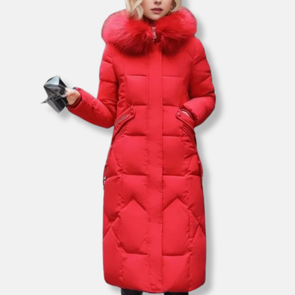 Doudoune femme longue et chaudement matelassée