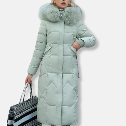 Doudoune femme longue et chaudement matelassée