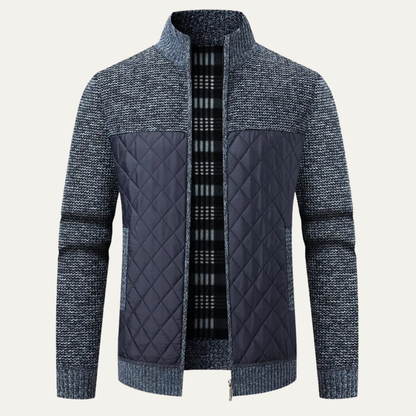 Veste matelassée zippée homme chaud et léger