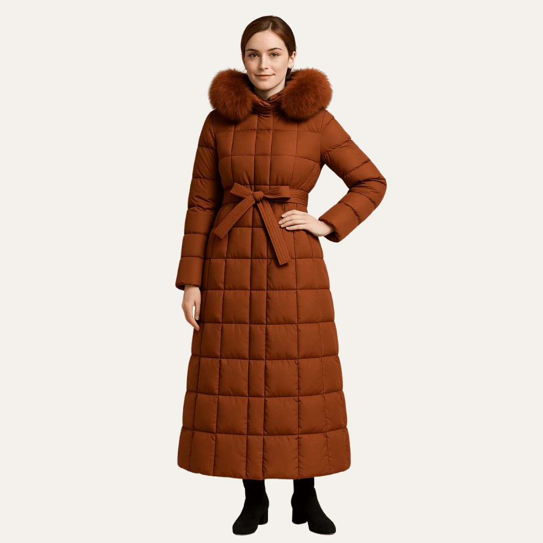 Manteau femme long élégant et chaud