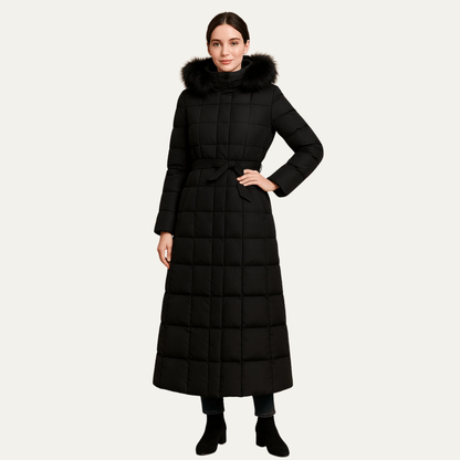 Manteau femme long élégant et chaud