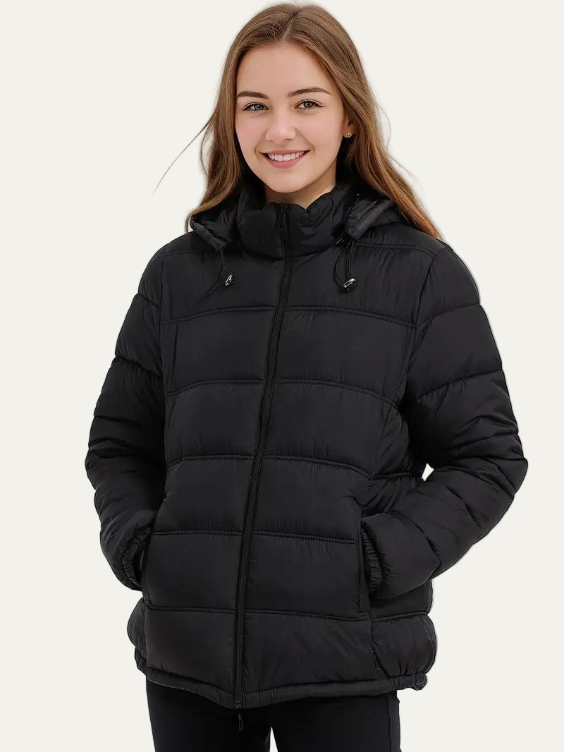 Doudoune femme mi-longue légère et chaud - PanierRoyale