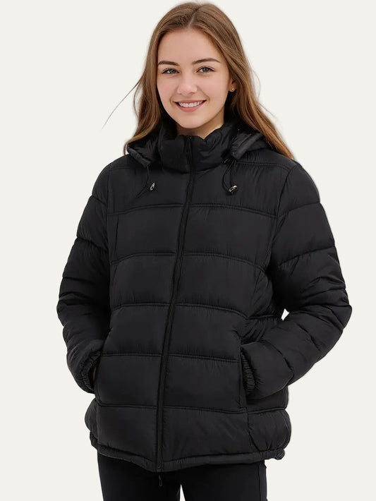 Doudoune femme mi-longue légère et chaud - PanierRoyale