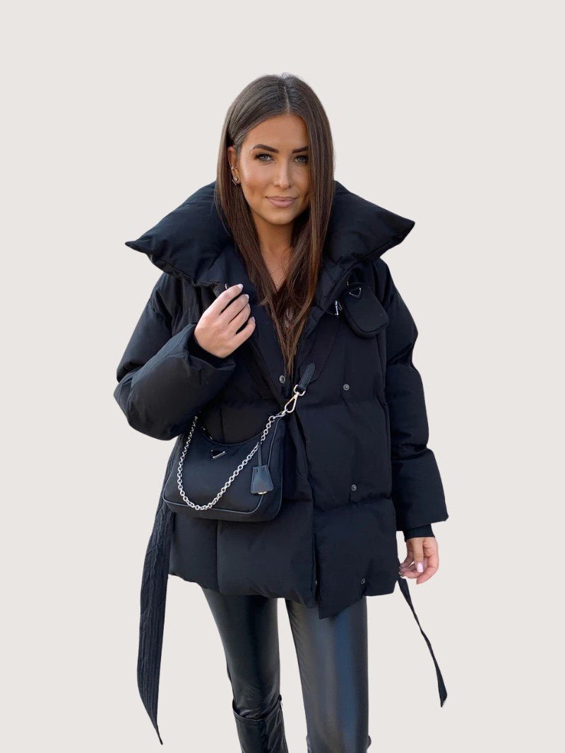 VogeLuxe | Doudoune oversize portefeuille pour femme 2
