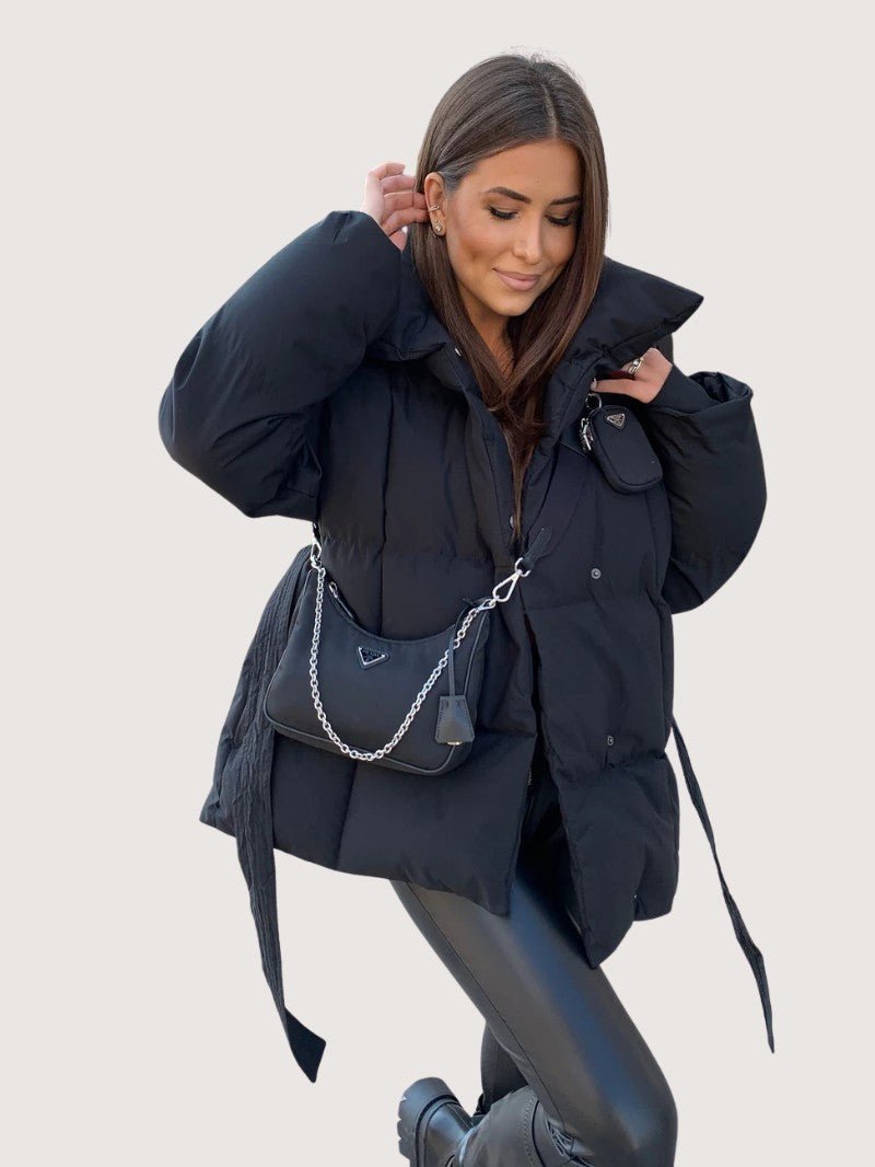 VogeLuxe | Doudoune oversize portefeuille pour femme 5