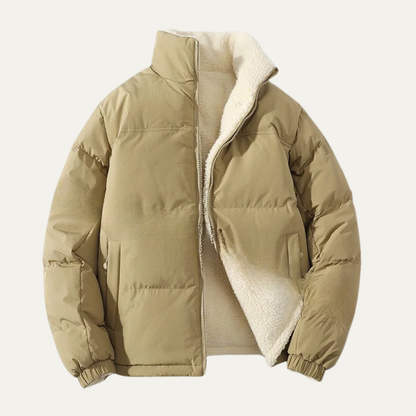 Veste polaire réversible homme hiver