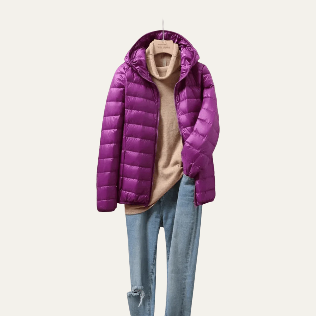 Doudoune femme légère et chaud pour hiver