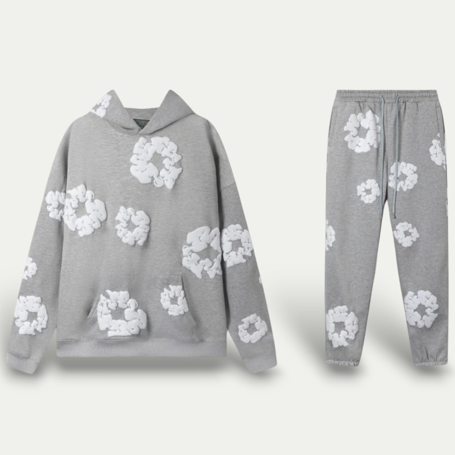 Sweat à capuche fleuri femme confortable et chic - PanierRoyale