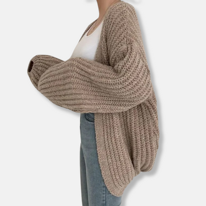 VogeLuxe | Gilet à manches bouffantes épaisses pour femme 4
