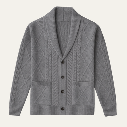 Gilet Homme Col Châle Élégant