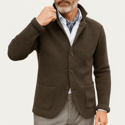 Cardigan Homme Épais et Confortable en Maille Douce - PanierRoyale