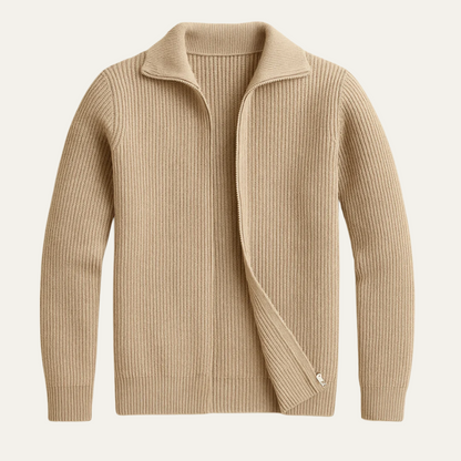VogeLuxe | Gilet cardigan zippé pour homme 2
