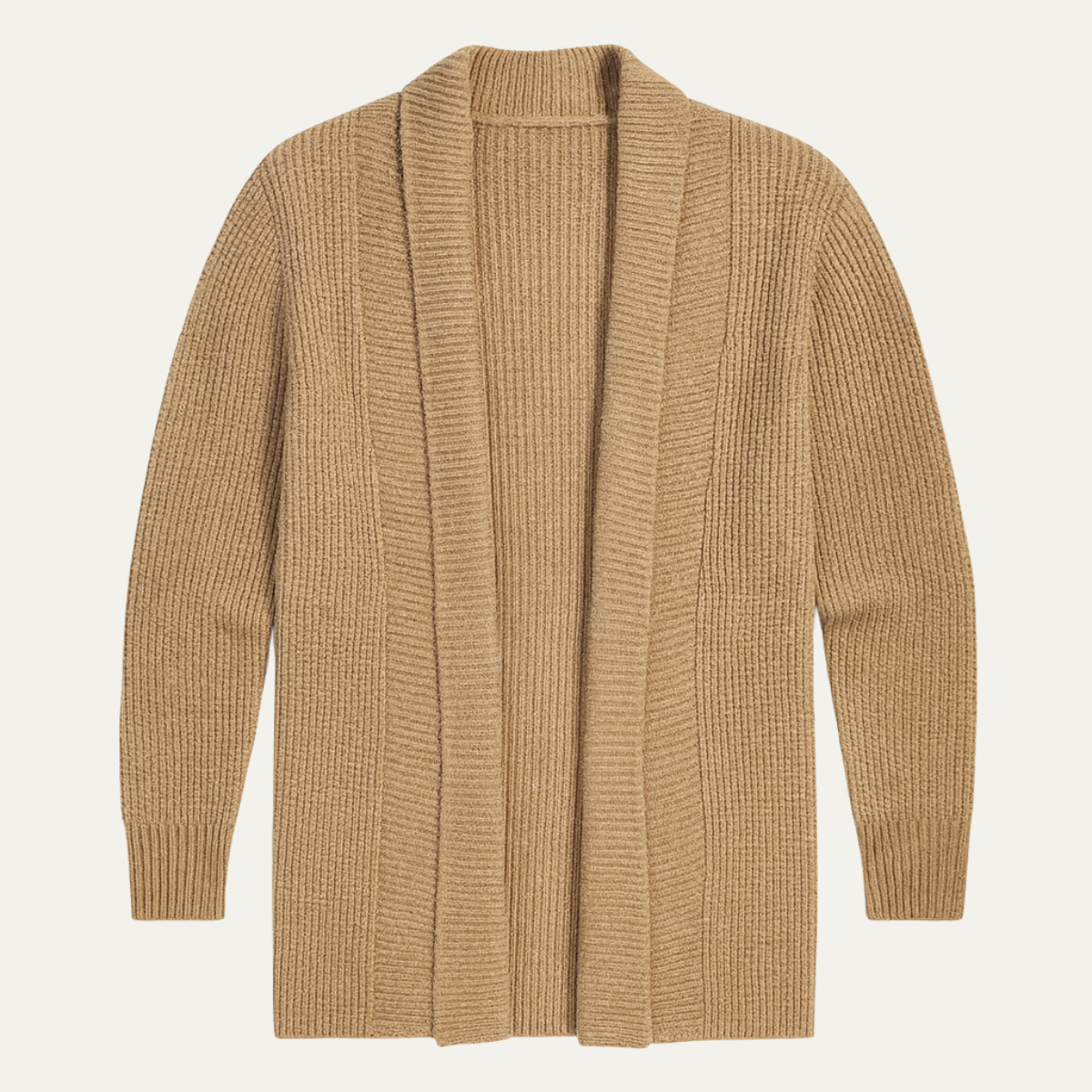 VogeLuxe | Gilet châle côtelé confortable pour homme 1