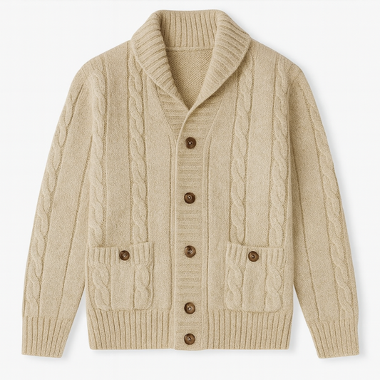 VogeLuxe | Gilet classique à col châle pour homme 0