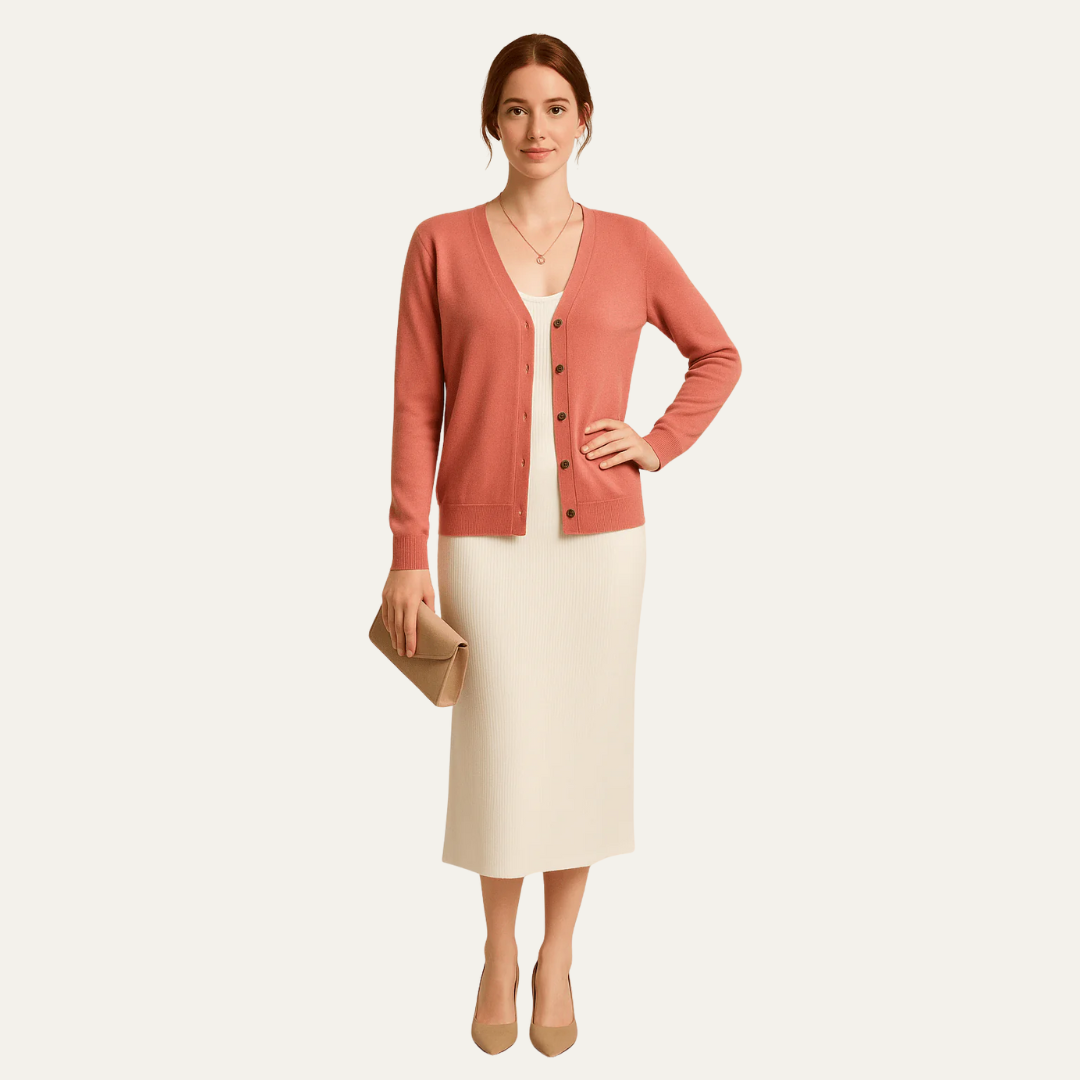 VogeLuxe | Gilet classique boutonné pour femme 4